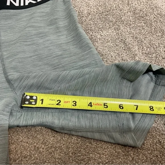 Nike Pro Women's 7" High Rise Training Shorts Compression S Running Activewear - Picture 3 of 7